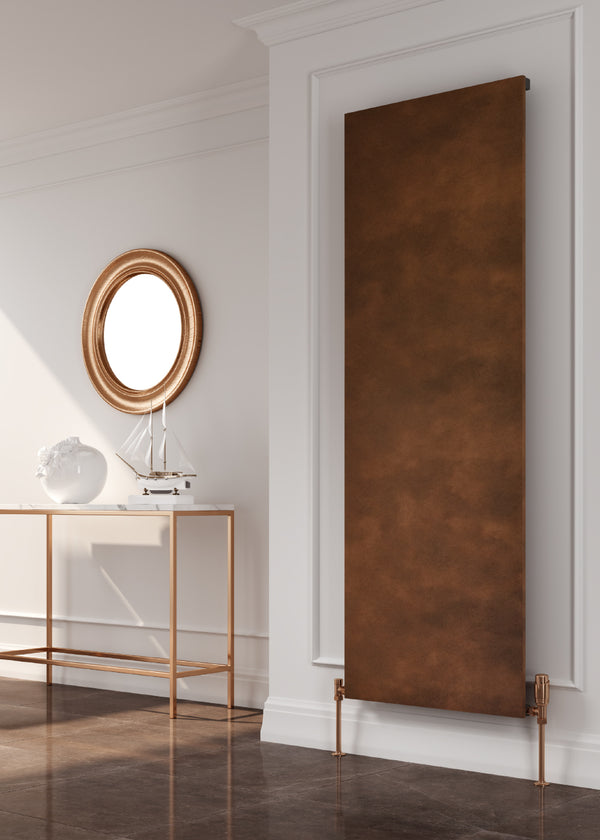 Reina Brenta Copper Vertical Aluminium Radiator, Central Heating