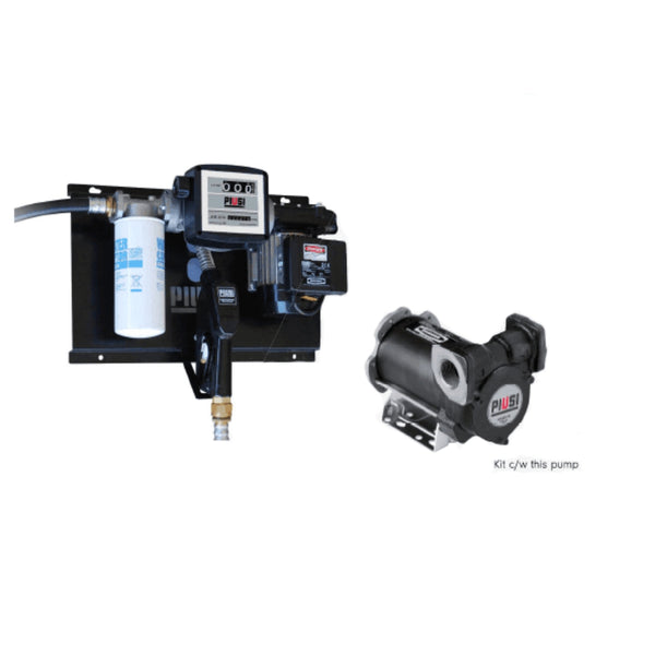 Atlantis 12v BP3000 45 LPM Piusi Pump Kit c/w Flow Meter (For DIS Range) - PU.E12KIT