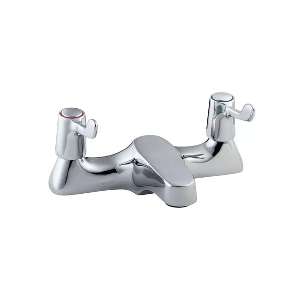 Methven Deva Lever Action Deck Mounted Bath Filler, Chrome