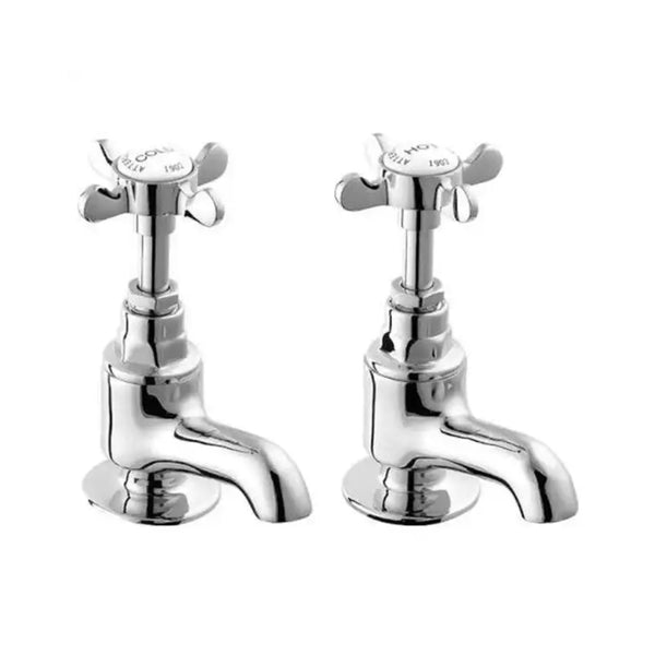 Methven Deva Coronation Brass Bath Taps (Pair)