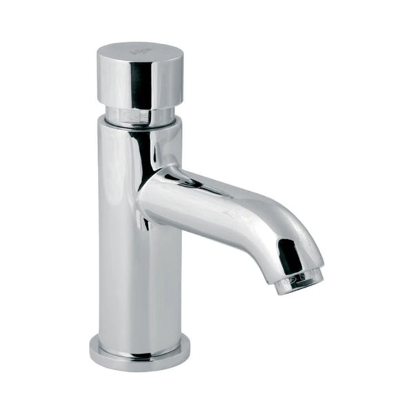 Methven Deva Vision Non Concussive Brass Self Closing Basin Tap, Chrome