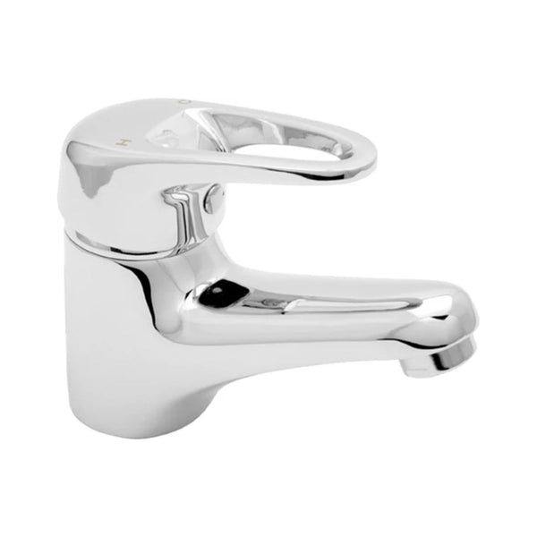 Methven Deva Lace Brass Mono Basin Mixer Tap, Chrome