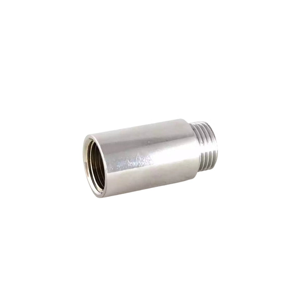 Plumbers Choice 40mm Rigid Radiator Valve Extensions 1/2 inch BSP - Chrome