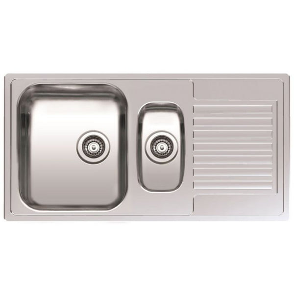 Reginox Centurio L1.5 Stainless Steel Integrated Kitchen Sink