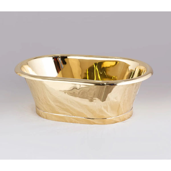 BC Designs Traditional Countertop Basin - 180mm L x 345mm W, Brass