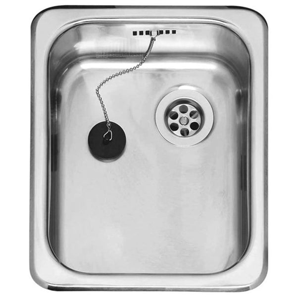 Reginox Rectangle R182330 Stainless Steel Single Bowl Sink