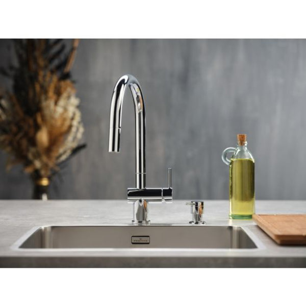 Reginox Ohio Stainless Steel Integrated Kitchen Sink