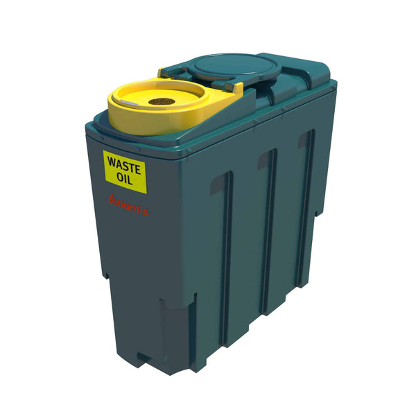 Atlantis Slimline Plastic Bunded Waste Oil Tanks