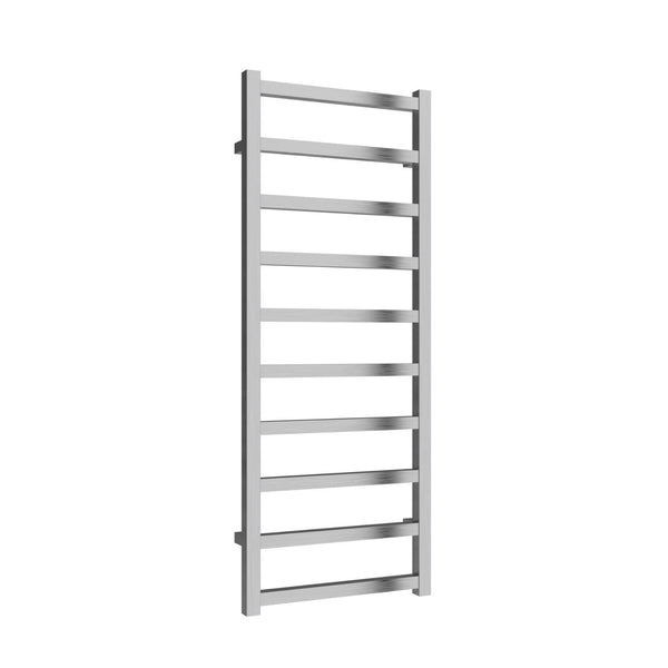 Reina Fano Brushed Aluminium Heated Towel Rail Radiator