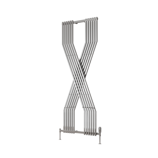 Reina Coredo Steel Chrome Vertical Designer - Radiator