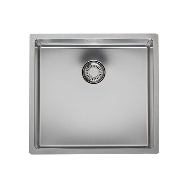 Reginox NEWJERSEY 40x37 Single Bowl Stainless Steel Kitchen Sink, Inset, Flush and Undermount