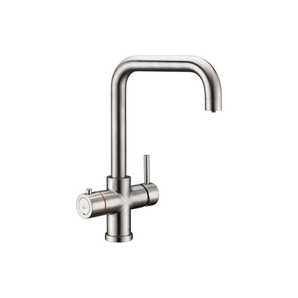 Reginox Tribezi 3IN1 Boiling Water Solid Brass Kitchen mixer Tap, Chrome