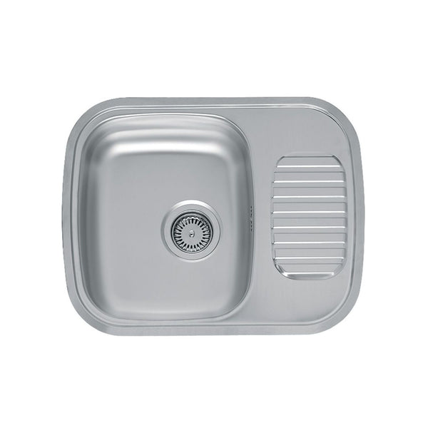 Reginox Regidrain 595 x 470mm Single Bowl Compact and Functional Kitchen Sink