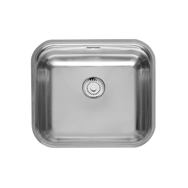 Reginox COLORADO COMFORT Single Bowl Stainless Steel Sink, 0.9 Gauge, Polished Sinks