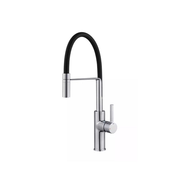 Reginox AURORA CH Single Head Sink Flow with 360 Degree Rotating Kitchen Tap, Chrome