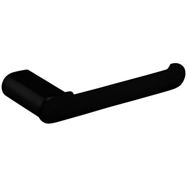 Kartell Brassware Black Nero Round Toilet Roll Holder