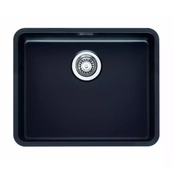 Reginox JB Integrated Undermount Stainless Steel 1 Bowl Kitchen Jet Black Sink