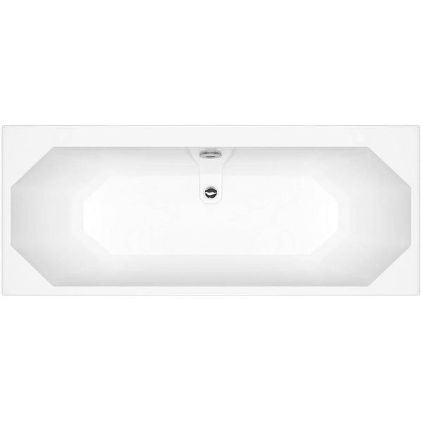 Kartell Astlea White Double Ended Bath with Legs