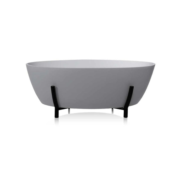 BC Designs Essex Cian Solid Surface Freestanding Bath - 1510mm L x 760mm W