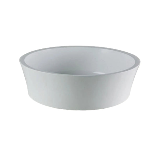 BC Designs Delicata Vanity Top Mounted Cian Solid Surface Countertop Basin - 450mm H x 450mm W