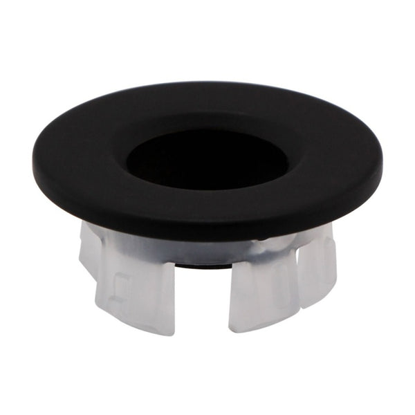 Kartell Brassware Round Nero Matt Black Overflow Ring