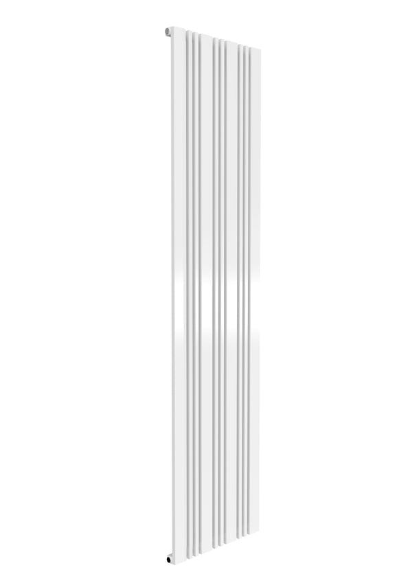 Reina Bonera Steel White Vertical Designer Radiator, Central Heating