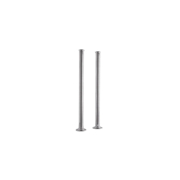 BC Designs Standpipes Freestanding Legs for Bath Shower Mixer, 660mm H x 40mm W