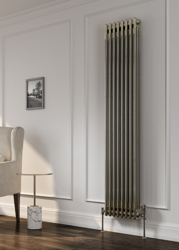 Reina Colona Steel Laquer Vertical Column Radiator, Central Heating