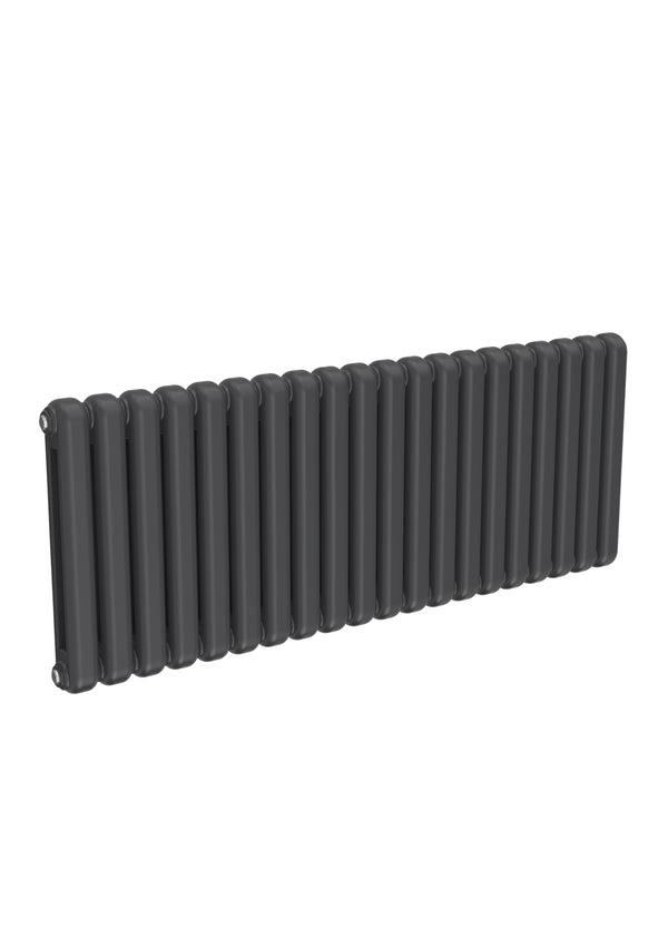 Reina Coneva Steel Anthracite Horizontal Designer Radiator