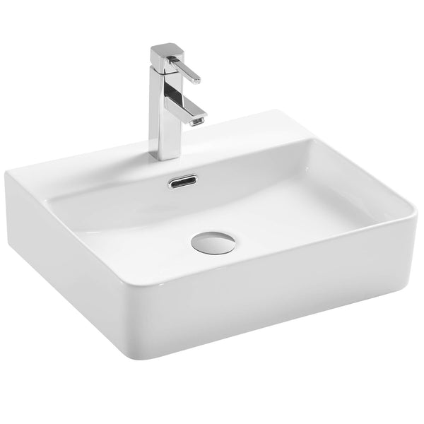 Kartell Essential 420mm Counter Top Basin, White