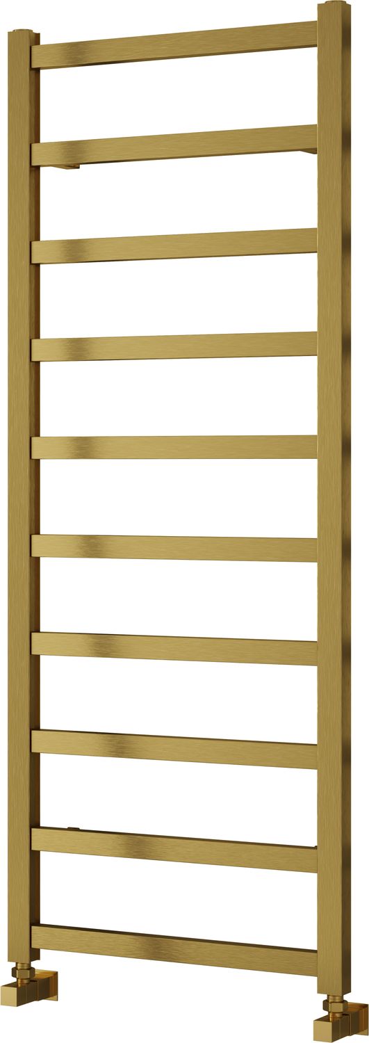 Reina Fano Gold Satin Aluminium Heated Towel Rail Radiator