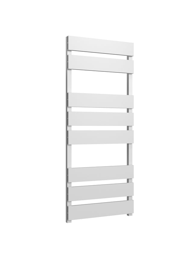 Reina Fermo Aluminium White Heated Towel Rail Radiator