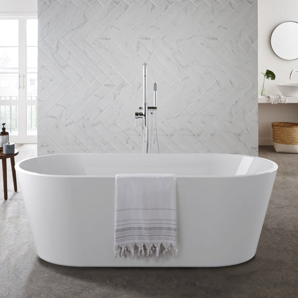 Kartell Coast White Stylishly Designed Freestanding Bath