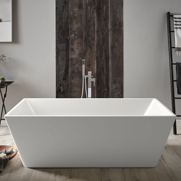 Kartell Kruze Stylishly Designed Freestanding Bath 1700mm x 800mm, White