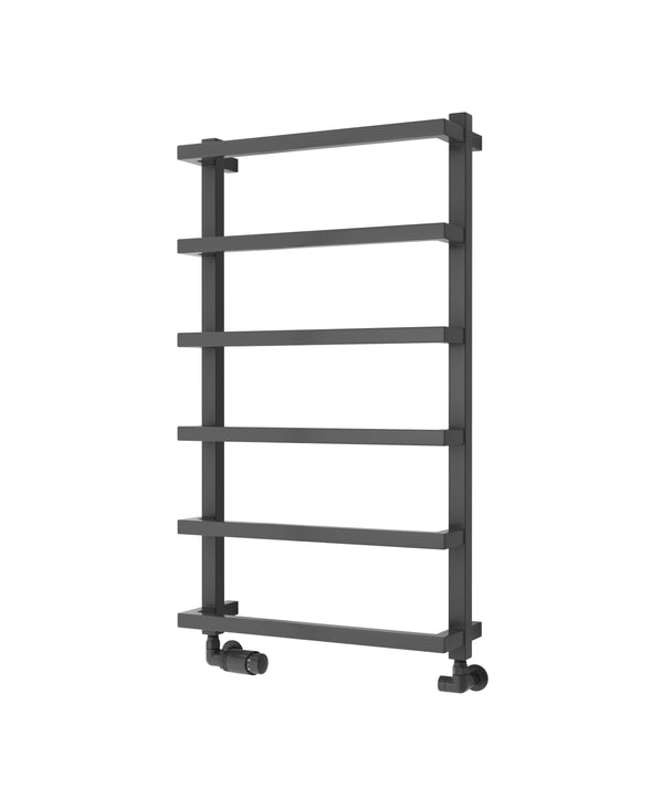 Reina Glora Steel Anthracite Designer Heated Towel Rail Radiator