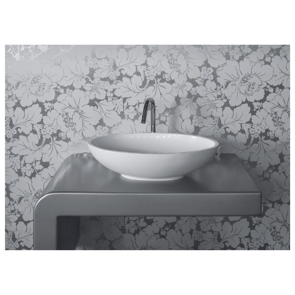 BC Designs Tasse/Gio Vanity Cian Solid Surface Countertop Basin - 575mm W x 145mm D