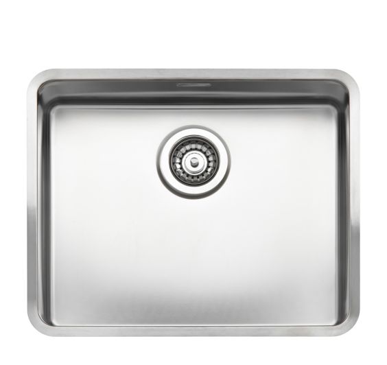 Reginox KANSAS Stainless Steel Integrated Single Bowl Kitchen Sink