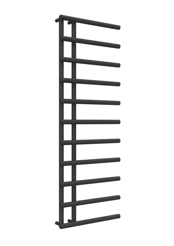 Reina Matera Steel Anthracite Designer Heated Towel Rail Radiator