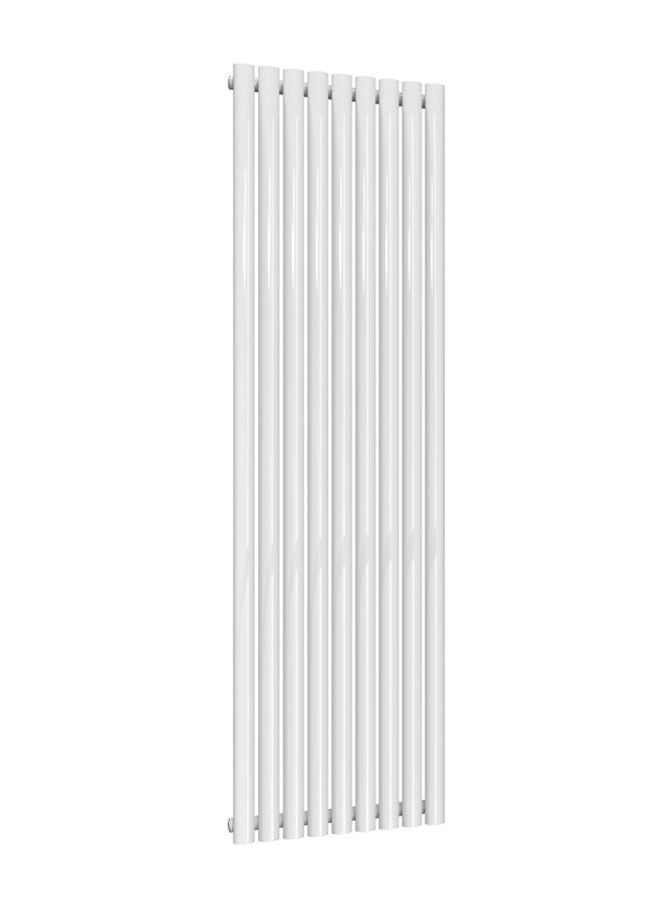 Reina Neva Steel White Single/Double Vertical Designer Radiator, Central Heating