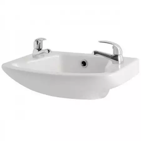 Kartell G4K 2 Tap Hole Cloakroom Basin, 360 mm