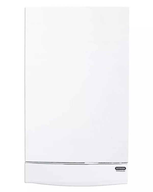 Potterton Titanium 24 HE Combi Boiler with Clock and Flue, 24KW