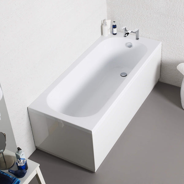 Kartell Spirit White Modern Standard Bath Front Panels