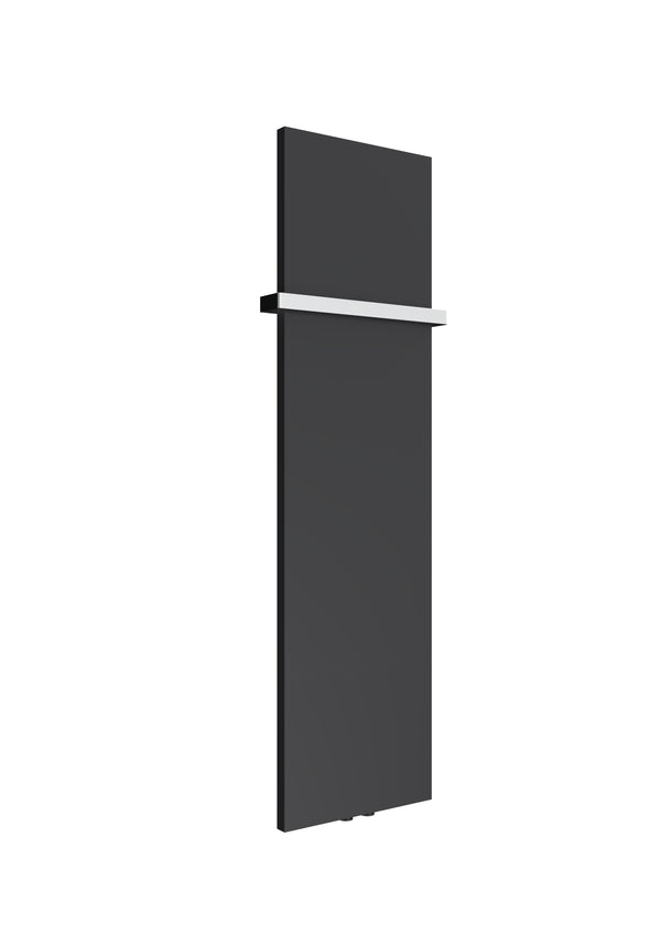 Reina Slimline Steel Anthracite Vertical Designer Radiator, Central Heating