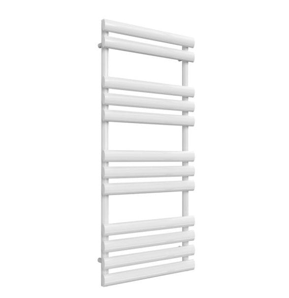 Reina Arbori Steel White Heated Designer Towel Radiator