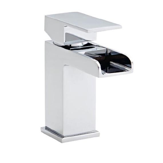 Kartell Phase Mini Mono Basin Mixer Tap with Click Waste