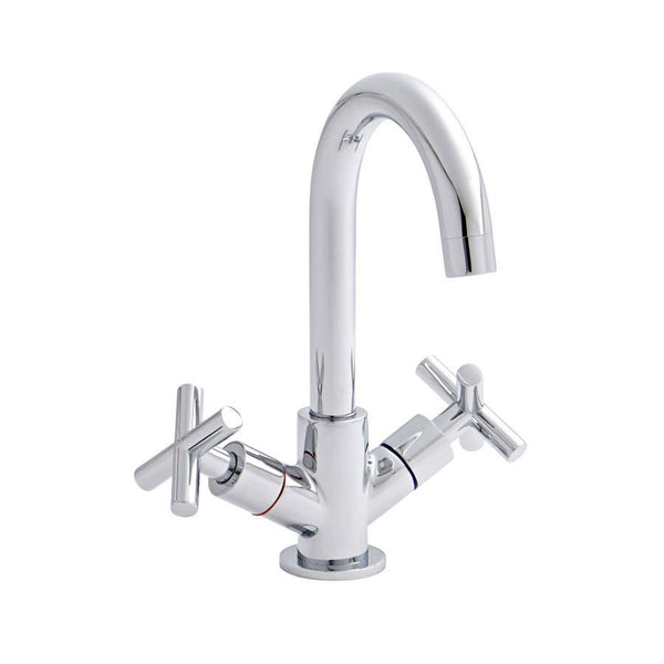 Kartell Times Brass Mono Basin Mixer Tap