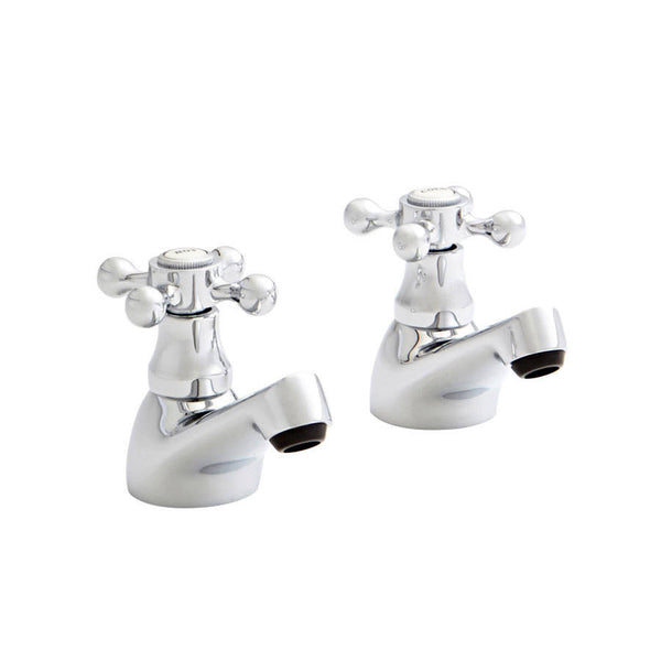 Kartell Viktory Brass Basin Tap (Pair)