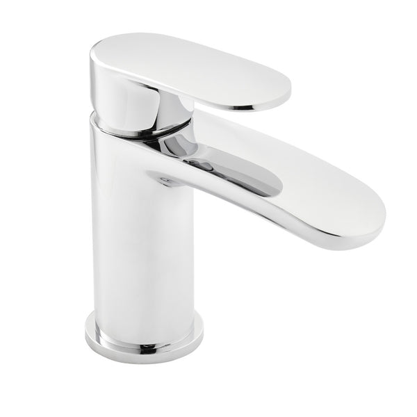 Kartell Brassware Verve Mono Basin Mixer Tap with Click Waste