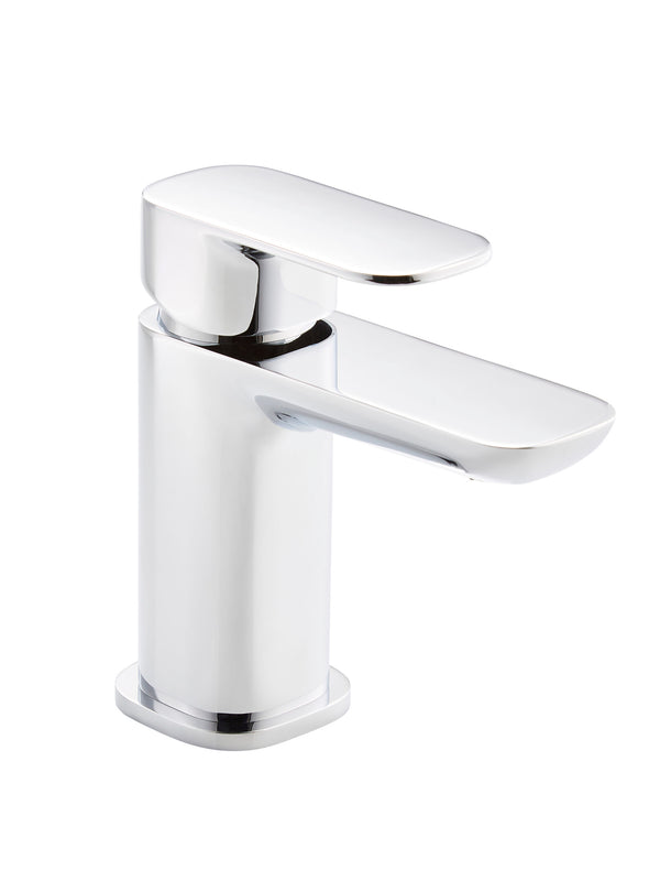 Kartell Brassware Visage Mono Basin Mixer Tap with Click Waste