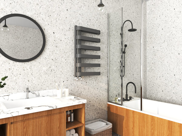 Kartell Texas Anthracite Designer Towel Rails